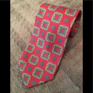 Paola GUCCI silk tie horse bit pattern